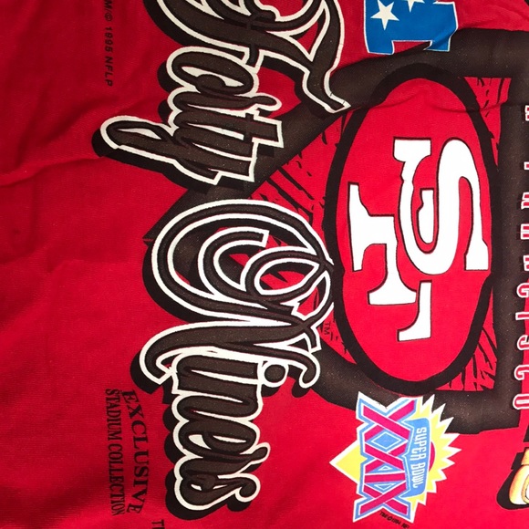 Vintage 49ers T-shirt - Picture 2 of 3